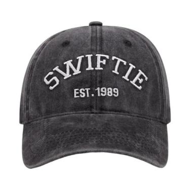 Imagem de Boné De Beisebol Vintage 1989 Com Bordado Unissex Em Algodão Macio Par