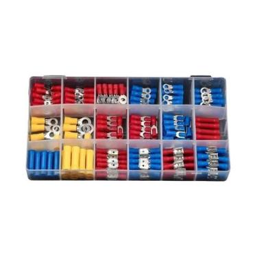 Imagem de Kit De Conectores De Cabo Isolados 102/300pcs Terminais Crimpados Masc