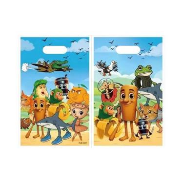 Imagem de Sacolas De Lembrancinhas Para Festa De Aniversário Infantil 10 Peças T