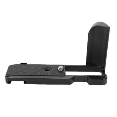 Imagem de Fydun Suporte de Punho L, Suporte de Câmera Com Placa de Liberação Rápida para Câmera XM5, Almofada Antiderrapante de Liga de Alumínio, Compatível Com Tripés e Cabeças Esféricas (Preta)