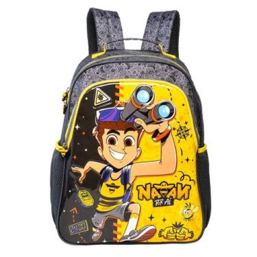 Imagem de Mochila Infantil De Costas Escolar Natan dos Rosas 15582 Original Cor:
