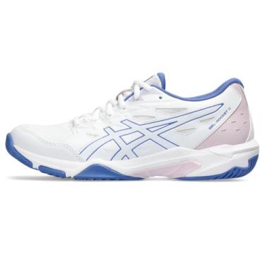 Imagem de ASICS Sapatos de Voleibol Femininos Gel-Rocket 11, Branco/Safira, 10.5