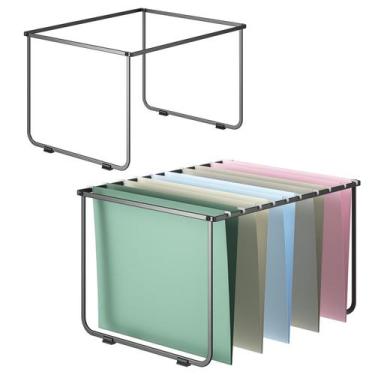 Imagem de Moldura de pasta de arquivos suspensa (2 conjuntos de tamanhos legais/