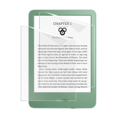 Imagem de MoKo Pacote com 2 protetores de tela antirreflexo para o novo Kindle de 11ª geração 2024/2022, Kobo Clara, Kobo Nia e PocketBook, película protetora de PET premium de cobertura total