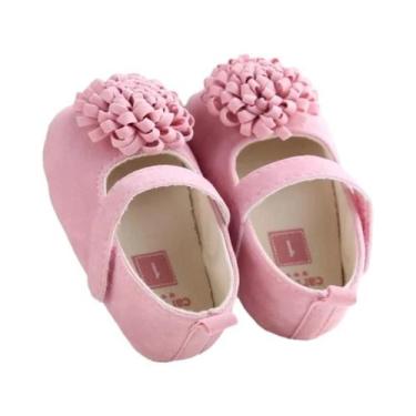 Imagem de Sapatos Casuais De Pelúcia Para Bebês Recém-Nascidos Com Laço, Confort