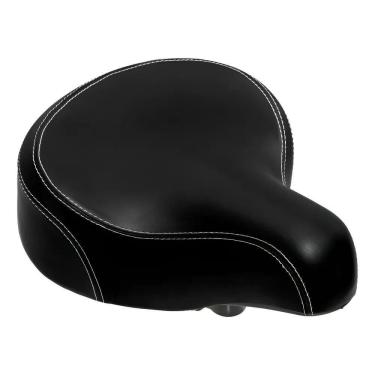 Imagem de Banco Selim Clássico 2 Molas Beach Preto Gta Conforto