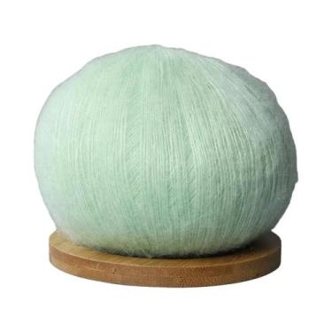 Imagem de Fio De Mohair Macio 6 Peças 50g Cada, Fio De Lã Para Crochê E Tricô Ma
