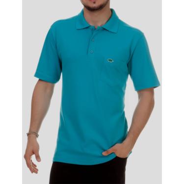 Imagem de Camisa Pau a Pique Polo Azul Piscina