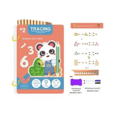 Imagem de Caderno Mágico Reutilizável Para Crianças: Treinamento De Desenho E Co