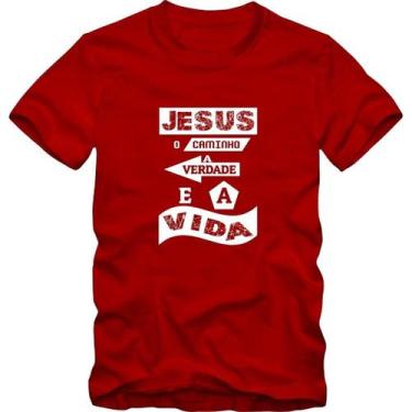 Imagem de Camiseta Jesus Fé Evangélico Plus Size Tamanho Especial G1 G2 G3 - Bla