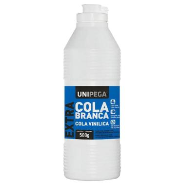 Imagem de Cola EXTRA Branca 500G Unipega