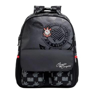 Imagem de Mochila De Costa Escolar Corinthians 16412-Masculino