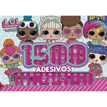 Imagem de Livro - LOL Surprise - Prancheta para colorir com 1500 adesivos - On L