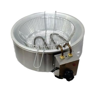 Imagem de Fritadeira Elétrica em Inox Tacho de Alumínio 1600W 110V 3L - Stevan M