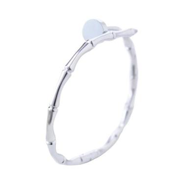 Imagem de Pulseira De Bambu Banhada a Ouro Para Mulheres, Aço Inoxidável 18K, Ch