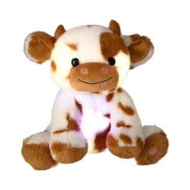 Imagem de Pelúcia De Vaca Com LED Que Brilha No Escuro, Luz Noturna Para Criança