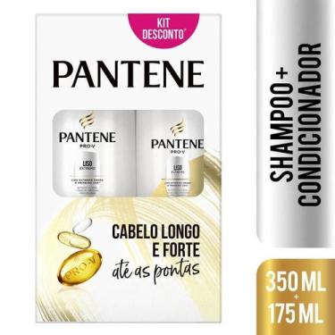 Imagem de Kit Shampoo Pantene Liso Extremo 350ml + Condicionador 175ml