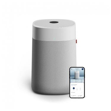 Imagem de Purificador de Ar com Filtro HEPA Silencioso, Cobertura 141 m2 110V, Blueair 211i Max, Cinza e Branco