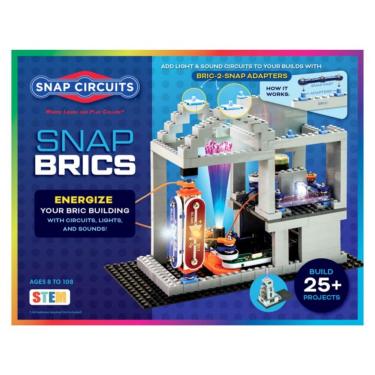 Imagem de Snap Circuits BRIC: Structures – Kit Educacional de Eletrônica e Construção com Mais de...