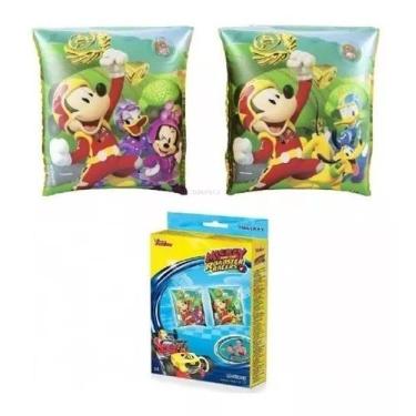 Imagem de Bóia de Braço Inflável Mickey Mouse Disney Infantil Piscina - Bestway