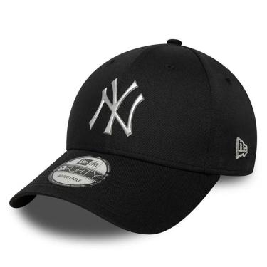 Imagem de Boné New Era 9FORTY New York Yankees MLB Metallic Preto-Unissex