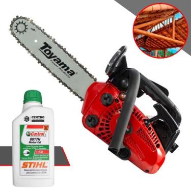 Imagem de Motosserra Toyama TCS25X À Gasolina 25,4cc 1,14HP 12.000rpm Sabre 12 P