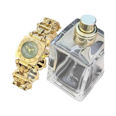 Imagem de Relógio De Pulso Feminino Elegante Com Pulseira De Moda, Presente Para
