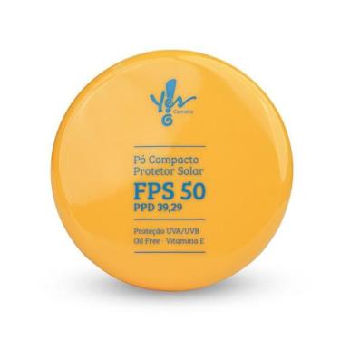 Imagem de Protetor Solar Pó Compacto FPS50 Bege 02, 10 g - Yes! Cosmetics