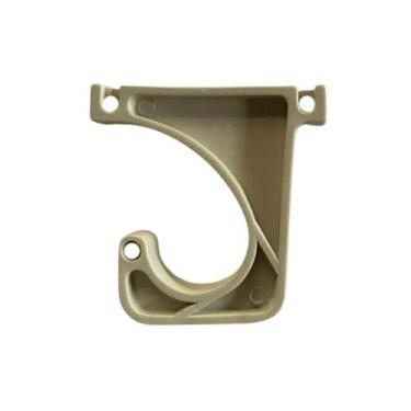 Imagem de Kit c/8 Suportes J para Cabideiro de Guarda Roupa para Tubo Redondo Fi