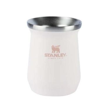 Imagem de CUIA Copo Chimarrão STANLEY Tereré Inox Cor ROSE QUARTZ