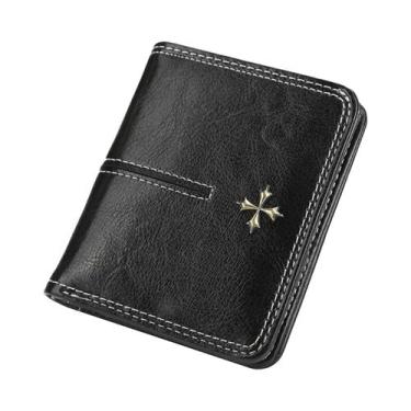 Imagem de Carteira Feminina Curta De Moda Com Múltiplos Cartões E Porta-Moedas E