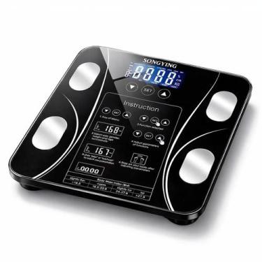 Imagem de Balança Digital Bioimpedância Bluetooth com App Medição Corporal Compl
