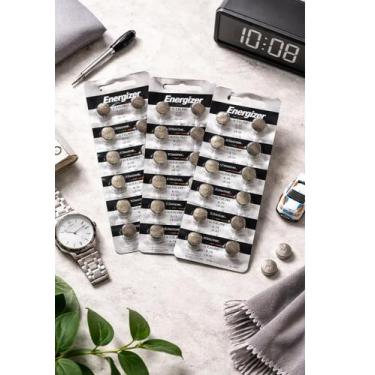 Imagem de Kit C/30 Baterias A76 LR44 Energizer 1.55v P/Relógios Brinquedos