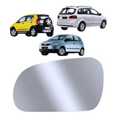 Imagem de Lente Retrovisor GOL FOX CROSSFOX SPACEFOX 2003 a 2010 SEM BASE - Refi