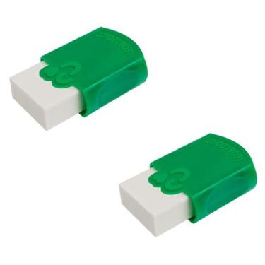 Imagem de Kit 2 Borrachas Escolar Branca Com Cinta - Leo e Leo - leo&leo
