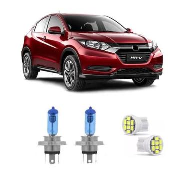 Imagem de Super Branca HONDA HR-V ANO 2016 17 18 2019 Alto Baixo H4 - TECH ONE