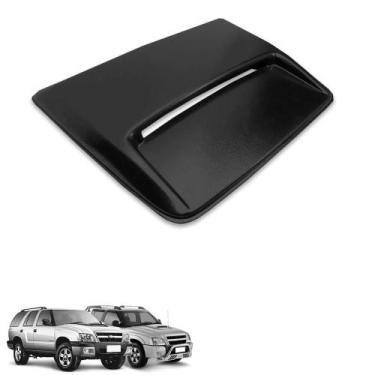 Imagem de Scoop Entrada Ar S10 Blazer 1995 a 2011 Aplique de Capo Preto - Camper