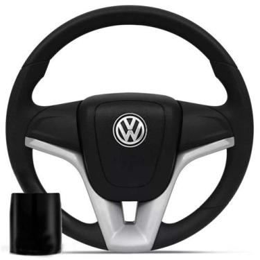 Imagem de Volante Esportivo Gol quadrado Parati Saveiro Santana Passat Voyage 80