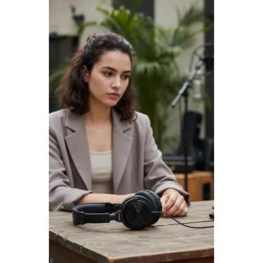 Imagem de Fone Over Ear Profissional Studio DJ - Preto - Congratulations Store
