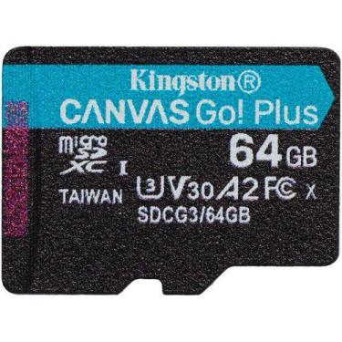 Imagem de Cartão de memória kingston micro sd xc 64gb uhs-i 170mb/s