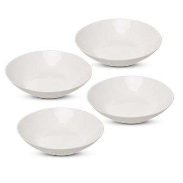 Imagem de Conjunto de Pratos Fundo Essenza de Jantar em Opaline 20 cm - Rojemac 