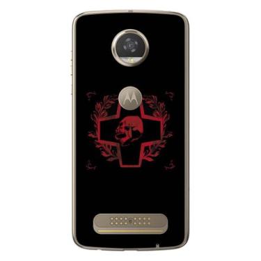 Imagem de Capa Adesivo Skin023 Verso Para Motorola Moto Z2 Play - KawaSkin
