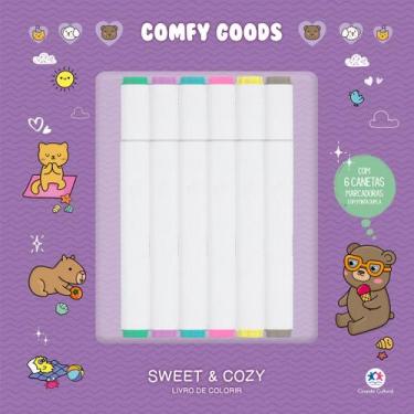 Imagem de Livro - Sweet and Cozy - para colorir