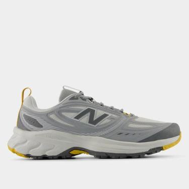 Imagem de Tênis New Balance Fresh Foam 410V9 Masculino, Cinza claro, 40