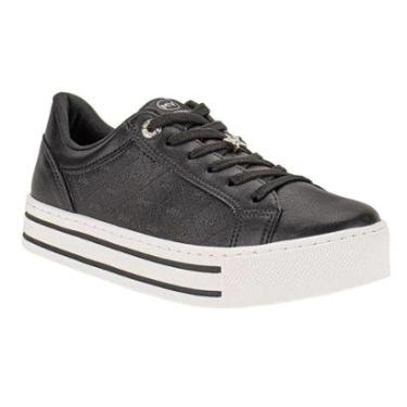 Imagem de Tênis Feminino Via Marte Flatform Plataforma Conforto 010-013 Cor:;Tamanho:39-Feminino
