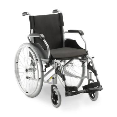 Imagem de Cadeira de Rodas Dellamed D600 em Alumínio Dobrável T46 120Kg