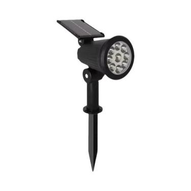 Imagem de Holofote Solar LED À Prova d'Água Com 9 LEDs, Luz Externa Para Paisagi