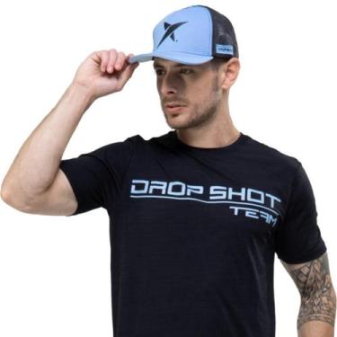 Imagem de Bone Estrela Drop Shot Fitness Padel Beach Tennis Pickleball, Azul cla