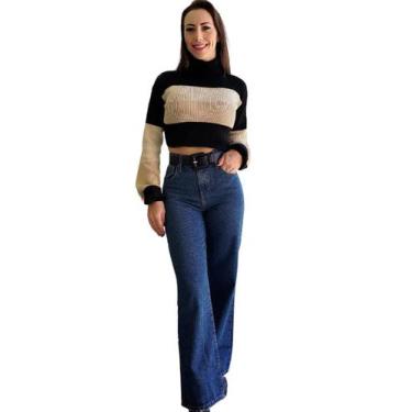 Imagem de Cropped Gola Alta - CACAY, Preto, U