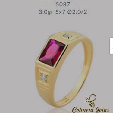 Imagem de Anel de formatura - COLMEIA JÓIAS, Contabilidade, +-4gr